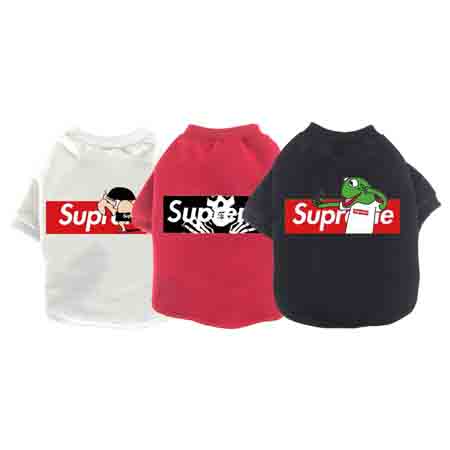 supreme 犬服 犬 tシャツ